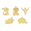 Picture of 304 Stainless Steel Cute Charms Multicolor Cat Animal Dog