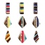 Picture of Wood Effect Resin Charms Multicolor Geometric Stripe