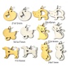 Picture of 304 Stainless Steel Charms Mirror Polishing