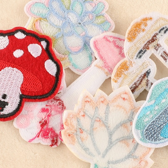 1set Mixed Pattern DIY Iron-on Patches