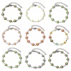 Picture of 304 Stainless Steel Bracelets Silver Tone Daisy Flower Double-sided Enamel 16cm(6 2/8") long