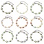 Picture of 304 Stainless Steel Bracelets Silver Tone Daisy Flower Double-sided Enamel 16cm(6 2/8") long