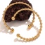 Immagine di 1 Pz 304 Acciaio Inossidabile Stile Bohemien Aprire Braccialetti Regolabile 6.1cm Dia
