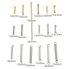 Bild von 10 Stück Vakuumbeschichtung 304 Edelstahl Steckverbinder Charms Anhänger Stock