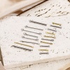 Bild von 10 Stück Vakuumbeschichtung 304 Edelstahl Steckverbinder Charms Anhänger Stock