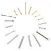 Bild von 10 Stück Vakuumbeschichtung 304 Edelstahl Steckverbinder Charms Anhänger Stock