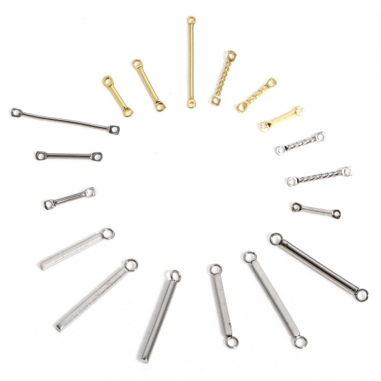 Picture of 304 Stainless Steel Connectors Charms Pendants Sticks
