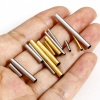 Bild von 5 Stück 304 Edelstahl Perlen für die DIY-Schmuckherstellung Tube