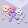 Picture of 304 Stainless Steel Charms Human Hollow 3.7cm x 1.3cm
