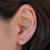 Picture of Simple Ear Clips Earrings Multicolor Strip