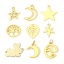 Immagine di 1 Pz Ottone Charms 18K Vero Oro Placcato