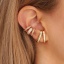 Picture of Brass Ins Style Ear Post Stud Earrings Multicolor T-shaped                                                                                                                                                                                                    