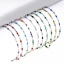 Immagine di 1 Pz 304 Acciaio Inossidabile Catena delle Labbra Braccialetti Tono Argento Smalto 17.5cm Lunghezza