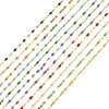 Picture of 1 M Vacuum Plating 304 Stainless Steel Enamel Lips Chain For Handmade DIY Jewelry Making Findings Gold Plated 2mm
