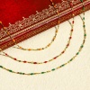 Picture of 1 M Vacuum Plating 304 Stainless Steel Enamel Lips Chain For Handmade DIY Jewelry Making Findings Gold Plated 2mm