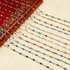 Picture of 304 Stainless Steel Enamel Lips Chain For Handmade DIY Jewelry Making Findings Silver Tone 2mm