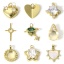 Picture of Brass Charms 18K Real Gold Plated