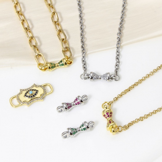 Immagine di 1 Pz Ottone Pendenti Charms Connettori Accessori 18K Oro riempito                                                                                                                                                                                             