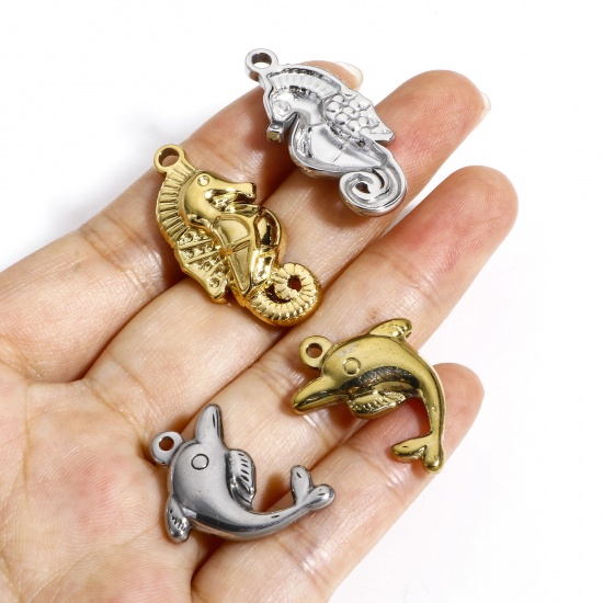 Image de 1 Pièce Pendentifs en 304 Acier Inoxydable Bijoux d'Océan
