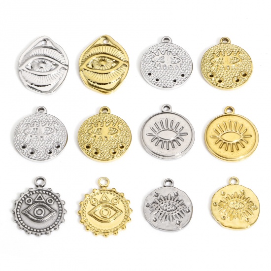 Imagen de 1 Unidad 304 Acero Inoxidable Religión Colgantes Charms