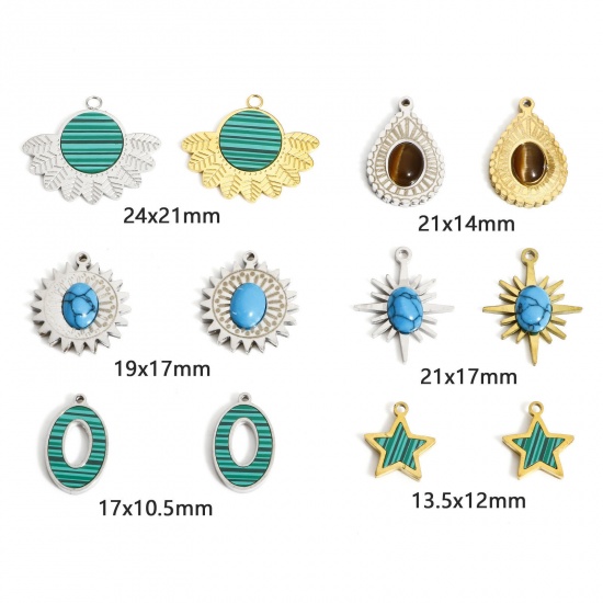 Immagine di 1 Pz 304 Acciaio Inossidabile Charms