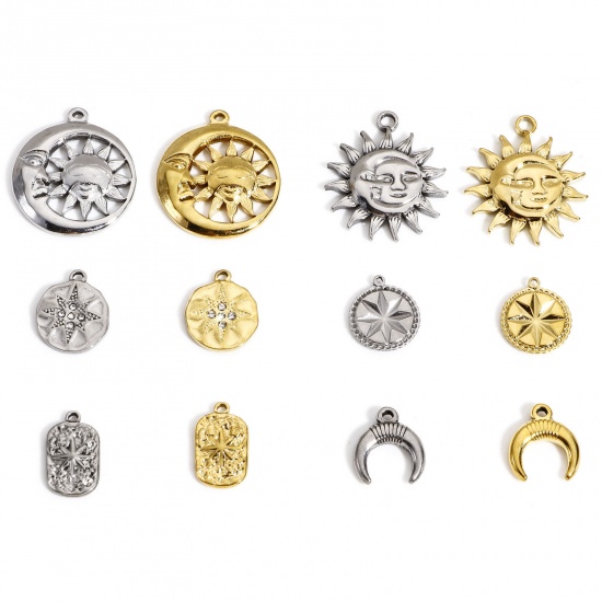 Picture of 304 Stainless Steel Galaxy Charms