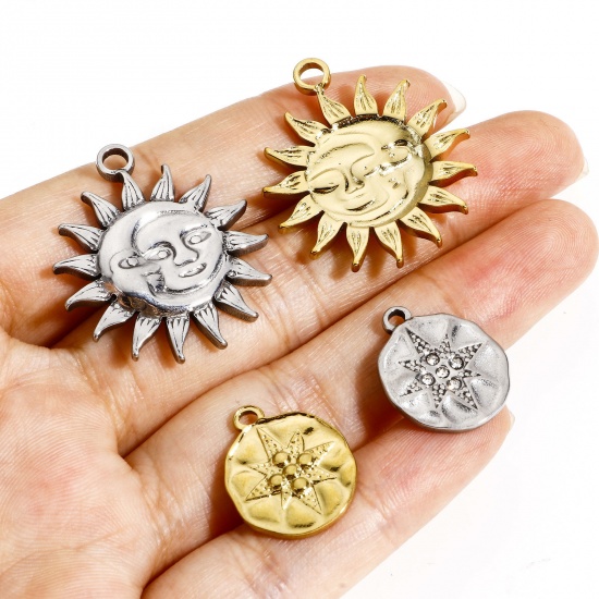 Picture of 304 Stainless Steel Galaxy Charms