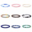 Picture of Natural Dyed Gemstone Dainty Bracelets Delicate Bracelets 8mm Round Beads Stretch Beaded Bracelet 19cm(7 4/8") long