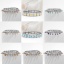Immagine di 1 Pz 304 Acciaio Inossidabile Bracciali Modulari con Link Charm Italiani Tono Argento Rettangolo 20cm Lunghezza
