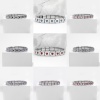 Image de 1 Pièce Bracelets Modulaires à Maillons de Pendentifs Italiens en 304 Acier Inoxydable Argent Mat Rectangle 20cm long
