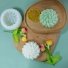 Imagen de 1 Unidad Silicona Molde de Resina para Fabricación de Bricolaje de Jabón de Vela Planta Suculenta Cactus 3D Blanco