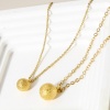 Bild von 1 Stück Messing Charms 18K Echtgold plattiert Rund Sternenstaub