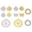 Immagine di 1 Pz 304 Acciaio Inossidabile Elegante Charms Farfalla Multicolore Polka Dot