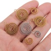 Bild von 2 Stück Umweltfreundlich 304 Edelstahl Charms Spiral