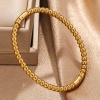 Picture of Eco-friendly Vacuum Plating 304 Stainless Steel Bangles Bracelets