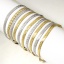 Immagine di 1 Pz Ecologico 304 Acciaio Inossidabile Catena di Serpente Braccialetti 17cm Lunghezza