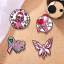 Picture of Stylish Pin Brooches Round Ribbon Multicolor Enamel