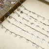 Picture of 304 Stainless Steel With Pendant Link Cable Chain For Handmade DIY Jewelry Making Findings Silver Tone 1.5mm