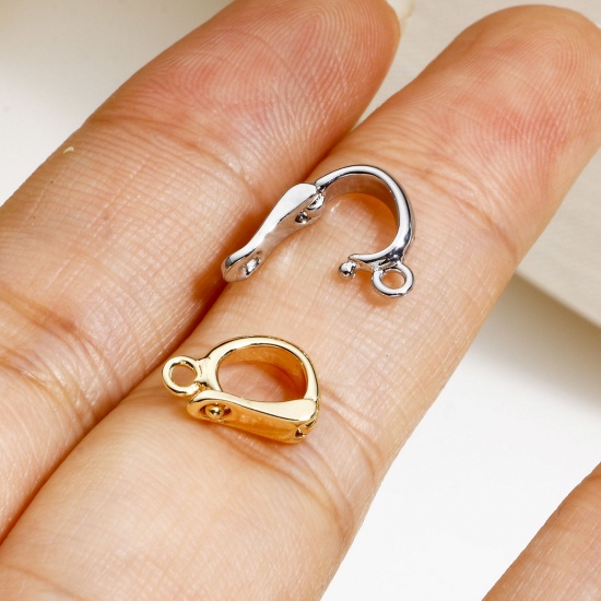 Picture of Brass D Rings Fit Clothing Bag Making Real Gold Plated                                                                                                                                                                                                        