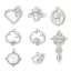 Picture of Brass Charms Real Platinum Plated