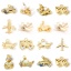 Picture of Brass Transport Charms 18K Real Gold Plated