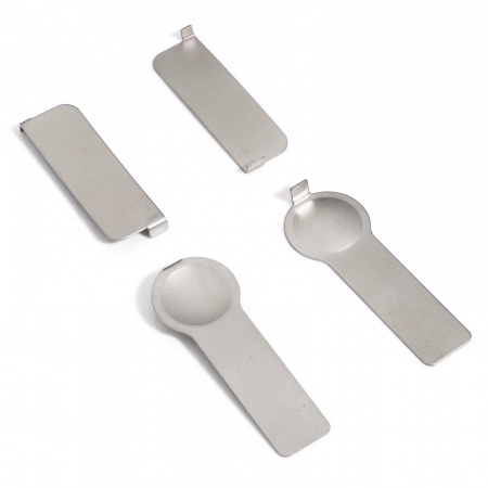 304 Stainless Steel Italian Charm Tools For Adding Removing Italian Links Bracelet Silver Tone Frosted