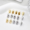 Picture of Brass Charms Multicolor Cheese 3D 11mm x 5mm