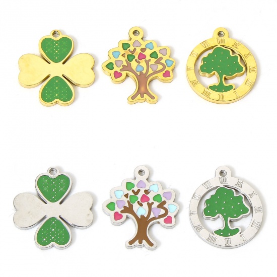 Picture of 304 Stainless Steel Charms Tree