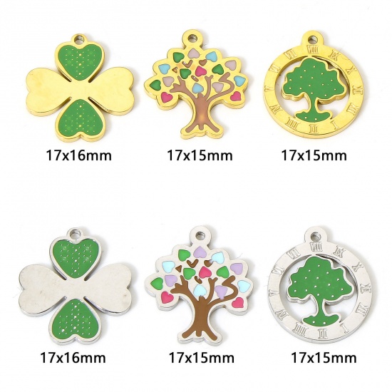 Picture of 304 Stainless Steel Charms Tree