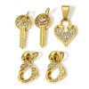 Picture of 304 Stainless Steel Charms 18K Gold Plated