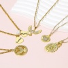 Image de 1 Pièce Breloques en Laiton Animal Plaqué Or Véritable 18K Insecte Micro Pave