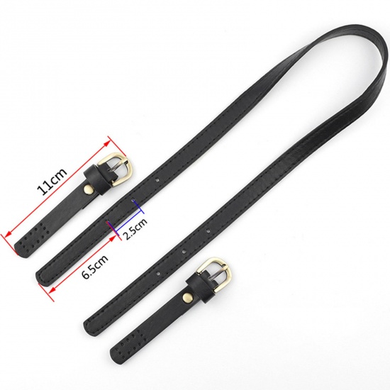 Immagine di 2 PCs PU Handbags Purse Replacement Wrist Strap Multicolor Adjustable Length 67-71cm