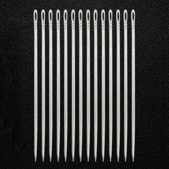 Picture of Stainless Steel Sewing Needles Silver Tone