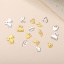 Image de 5 Pcs Breloques en 304 Acier Inoxydable Mini Creux